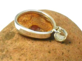 AMBER Sterling Silver Gemstone Pendant