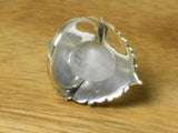 Large Oval Moonstone Sterling Silver 925 Gemstone Ring