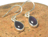 Purple AMETHYST Sterling Silver Gemstone Earrings 925 - (AMER2903182)