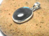 Fiery Oval LABRADORITE Sterling Silver 925 Gemstone Pendant