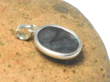 Fiery Oval LABRADORITE Sterling Silver 925 Gemstone Pendant