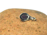 Small Amethyst Sterling Silver 925 Gemstone Pendant - (AMPT1306171)