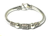 Balinese Snake Chain Sterling Silver 925 Link Bracelet