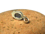 Fiery Oval LABRADORITE  Sterling Silver 925 Gemstone Pendant