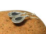 Fiery Labradorite Sterling Silver Drop Dangle Gemstone Earrings