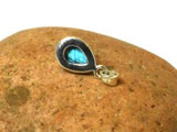 Small Labradorite Sterling Silver 925 Gemstone Pendant