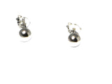 Sterling Silver Round Ear Studs 925 - 5 mm