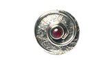 Pink TOURMALINE Sterling Silver 925 Gemstone Ring - Size Q - (TRMR2010163)
