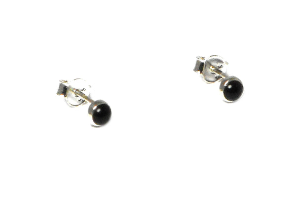 Small hot sale black earrings