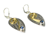 KYANITE Sterling Silver 925 Gemstone Earrings