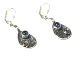 TANZANITE Sterling Silver Gemstone Earrings 925 - (TZE2609161)