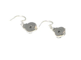 Oval GARNET Sterling Silver Gemstone Earrings