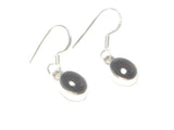 Red GARNET Gemstone Earrings: Bohemian Sterling Silver Jewellery
