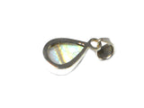 Teardrop Moonstone Sterling Silver 925 Gemstone Pendant
