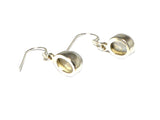 Oval MOONSTONE Sterling Silver Gemstone Earrings 925