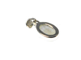 Oval MOONSTONE Sterling Silver 925 Gemstone Pendant