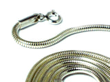 20"(51 cm) Sterling Silver 925 Snake Necklace - 2 mm