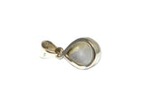 Teardrop Shaped  MOONSTONE Sterling Silver 925 Gemstone Pendant