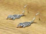 MOONSTONE Sterling Silver 925 Gemstone Earrings 925