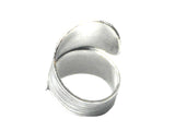 Handmade 925 Sterling Silver Ring - Size Q - UK Hallmarked - (SSR2303181)