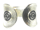 Adjustable 925 Sterling Silver CUFF / Bangle - Hallmarked (SBN1403186)