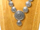 Sterling Silver 925  Tribal Design Necklace -  UK Hallmarked - (SNL2303181)