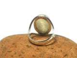 Oval Moonstone Sterling Silver 925 Gemstone Statement Ring