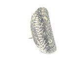 Handmade Adjustable 925 Sterling Silver Ring - Size O - UK Hallmarked - (SSR2303183)