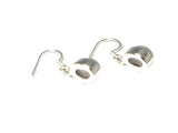 Oval ROSE QUARTZ Sterling Silver 925 Gemstone Earrings - (RQER2903181)
