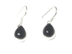 Black ONYX Sterling Silver 925 Gemstone Earrings