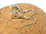 Golden Oval CITRINE Sterling Silver Gemstone Earrings 925