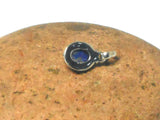 Small Oval Blue Lapis Lazuli Sterling Silver 925 Gemstone Pendant