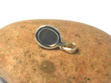 Small Oval Labradorite Sterling Silver 925 Gemstone Pendant