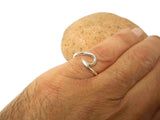 Plain Adjustable 925 Sterling Silver Toe Ring