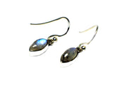 MOONSTONE Sterling Silver Gemstone Earrings 925 - (MSE0806171)