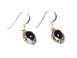 AMETHYST Sterling Silver Gemstone Earrings 925 - (AME2402161)