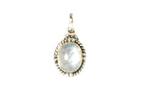 MOONSTONE Sterling Silver 925 Gemstone Pendant - (MSPT1306171)