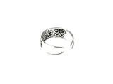 ADJUSTABLE 925 Sterling Silver TOE Ring (TR1609165) - Gift Boxed