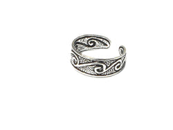 ADJUSTABLE 925 Sterling Silver TOE Ring