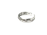 ADJUSTABLE 925 Sterling Silver TOE Ring (TR1609168) - Gift Boxed