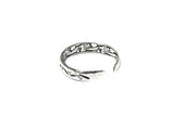 ADJUSTABLE 925 Sterling Silver TOE Ring (TR1609168) - Gift Boxed