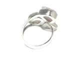 Adjustable ROSE QUARTZ Sterling Silver 925 Gemstone Ring - (RQR02081711)