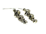 MULTISTONE Sterling Silver 925 Gemstone Earrings - (MSE1207175)