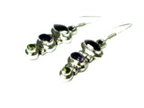 MULTISTONE Sterling Silver 925 Gemstone Earrings - (MSE1207175)