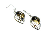 CITRINE Sterling Silver Gemstone Earrings 925 - (CTE1207172)
