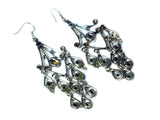 Large CITRINE Sterling Silver Gemstone Earrings 925 - (CTE1807171)
