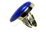 LAPIS LAZULI Sterling Silver 925 Gemstone Ring - Size K - (LLR1807171)