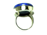 LAPIS LAZULI Sterling Silver 925 Gemstone Ring - Size K - (LLR1807171)
