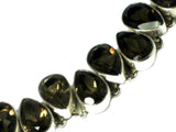 Smoky QUARTZ Sterling Silver 925 Gemstone Bracelet - (SQBL1807171)