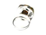 Adjustable Baltic AMBER Sterling Silver 925 Gemstone Ring - (ABR0507173)